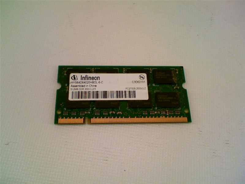 INFINEON HYS64D64020HBDL-6-C