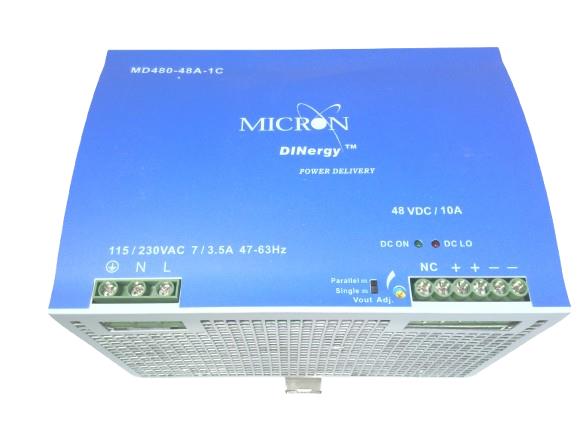 MICRON INDUSTRIES CORPORATION MD480-48A-1C