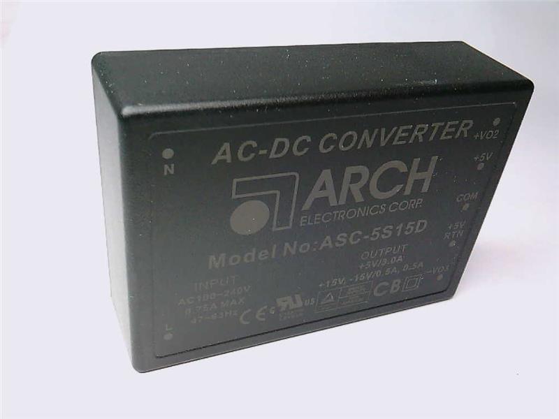 ARCH ELECTRONICS ASC-5S15D