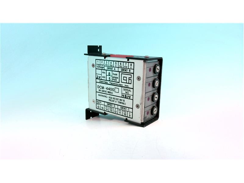 CONTROL TECHNOLOGY INC DCM-4400