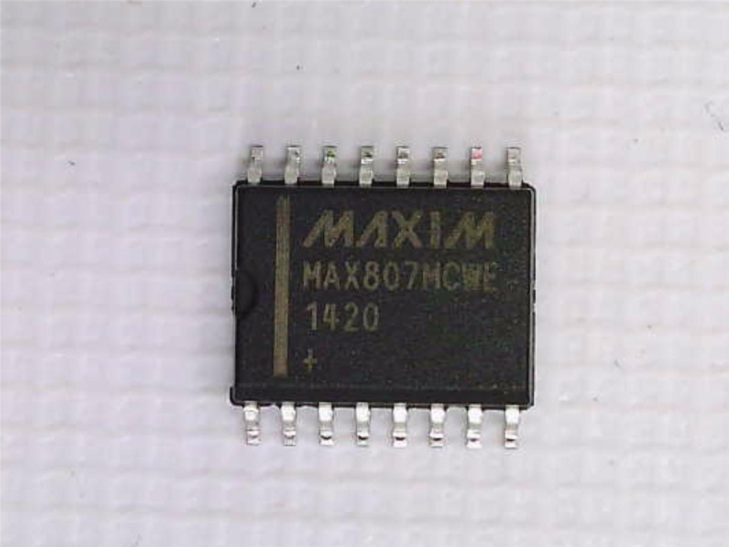 MAXIM INTEGRATED PRODUCTS MAX807MCWE