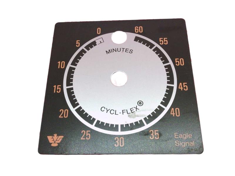 HP5-FACEPLATE-60MIN-BLK/ORG by DANAHER CONTROLS