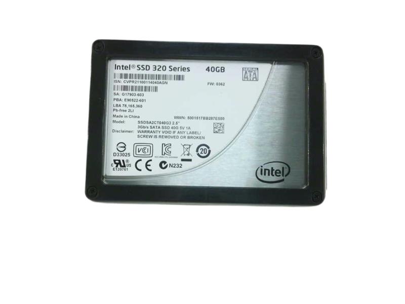 INTEL SSDSA2CT040G3