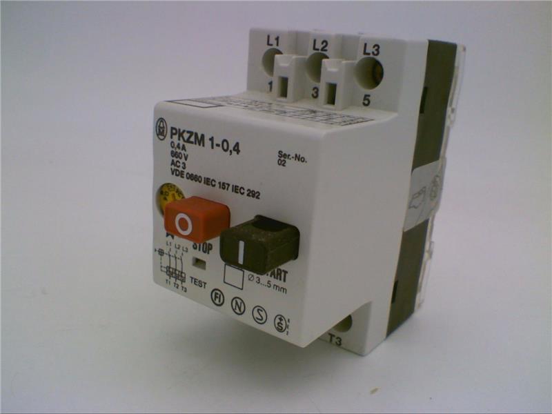 EATON CORPORATION PKZM1-0.4