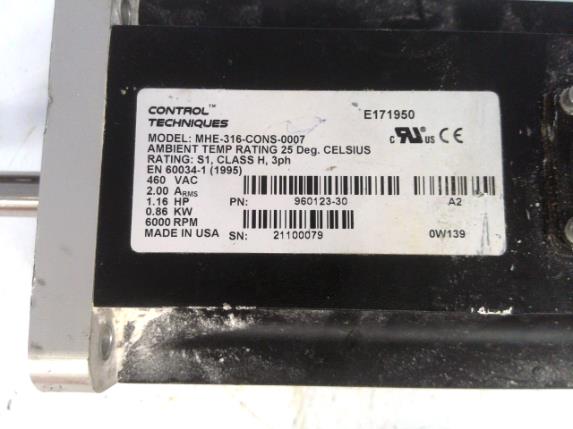 NIDEC CORP MHE-316-CONS-0007