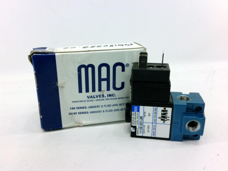 MAC VALVES INC 111B-501JM