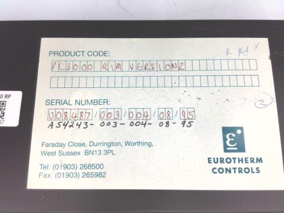 INVENSYS PC3000/RIM/VERSION2