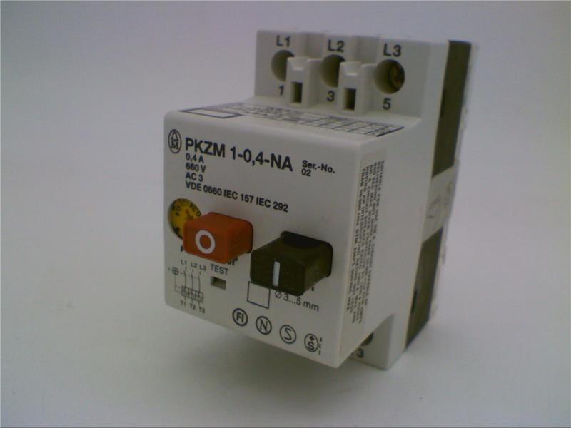 EATON CORPORATION PKZM1-0.4-NA