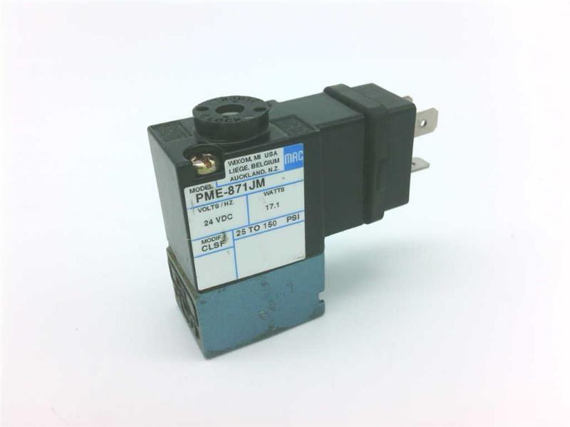 MAC VALVES INC PME-871JM-CLSF
