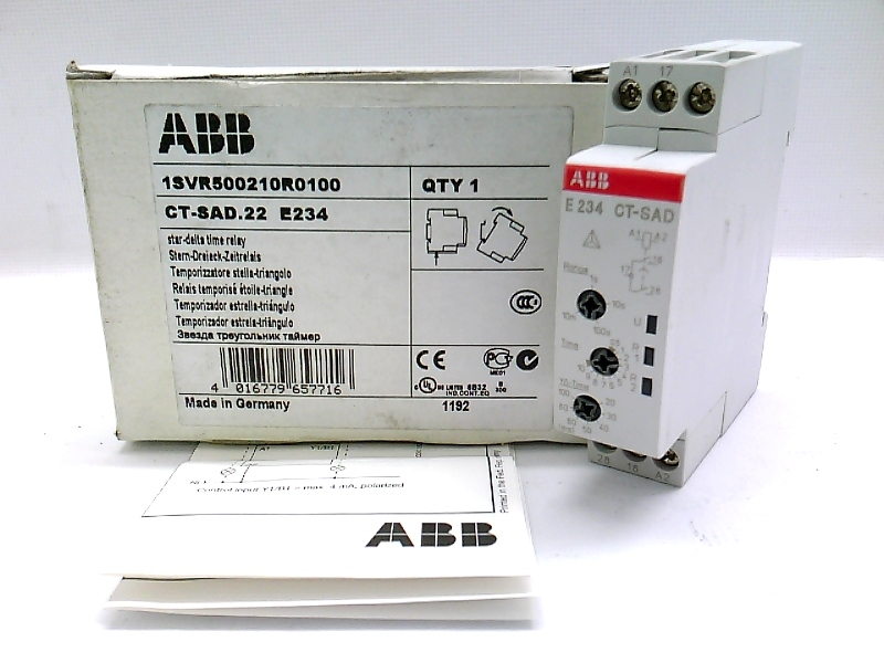 ASEA BROWN BOVERI CT-SAD.22-E234