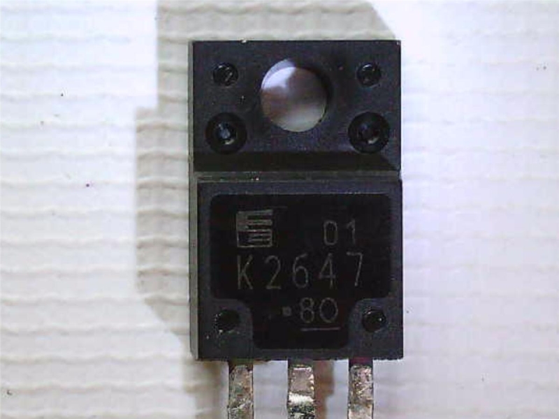 GENERAL ELECTRIC 2SK2647