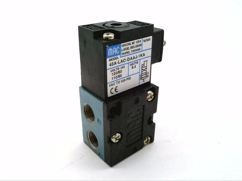 MAC VALVES INC 45A-AA1-DAAJ-1KJ