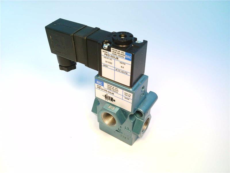 MAC VALVES INC 55B-24-PE-502JB