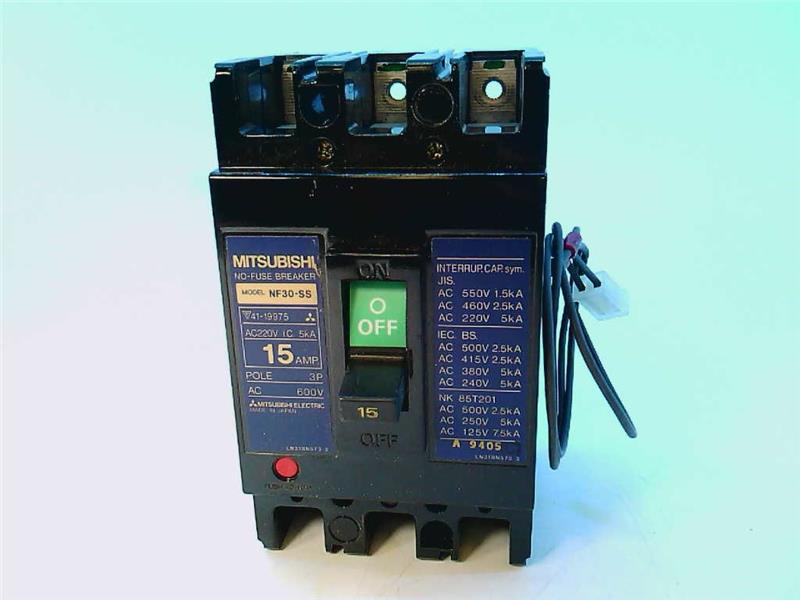 MITSUBISHI NF30-SS-3P-15A-AX