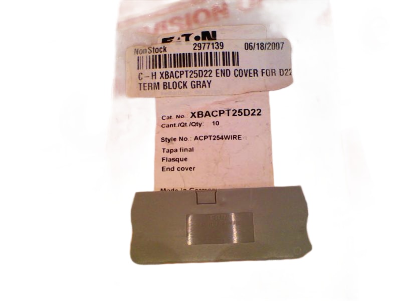 EATON CORPORATION XBACPT25D22