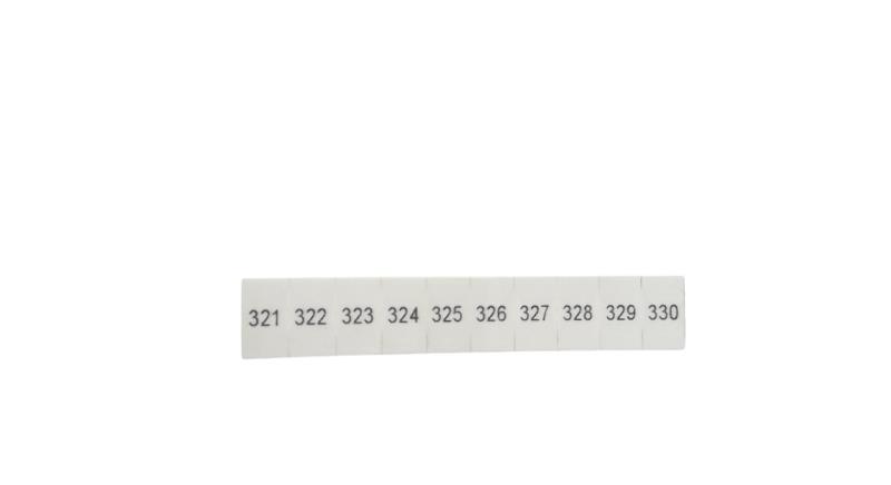 PHOENIX CONTACT ZB 6,LGS:FORTL.ZAHLEN 321-330