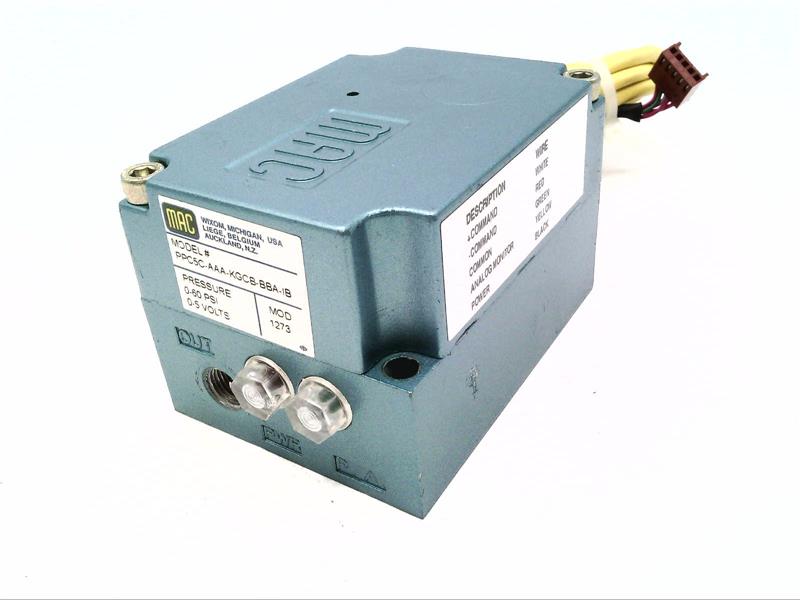 MAC VALVES INC PPC5C-AAA-KGCB-BBA-1B
