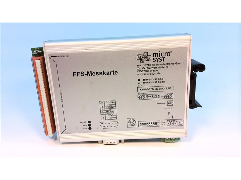 MICROSYST KYH00-FFS-MESSKARTE
