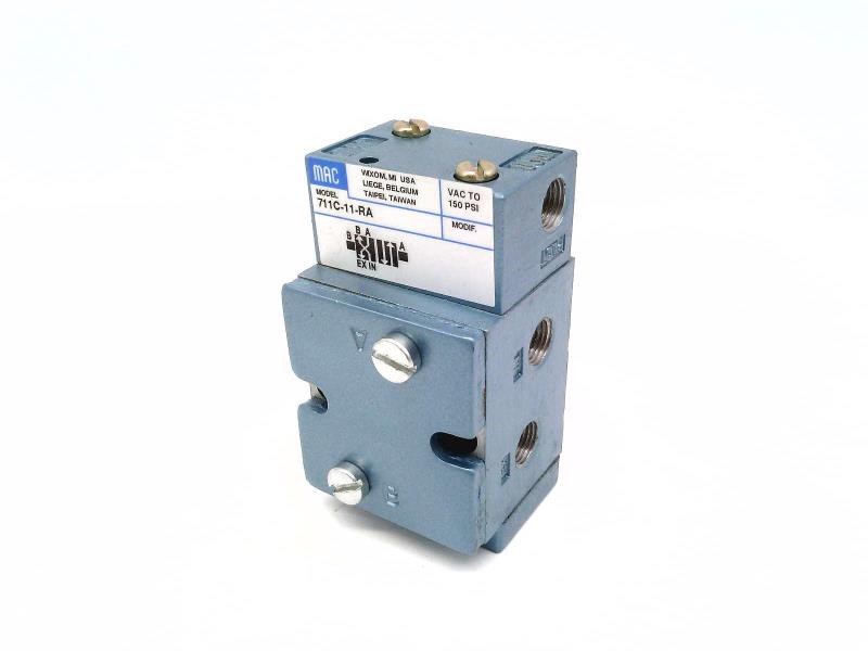 MAC VALVES INC 711C-11-RA