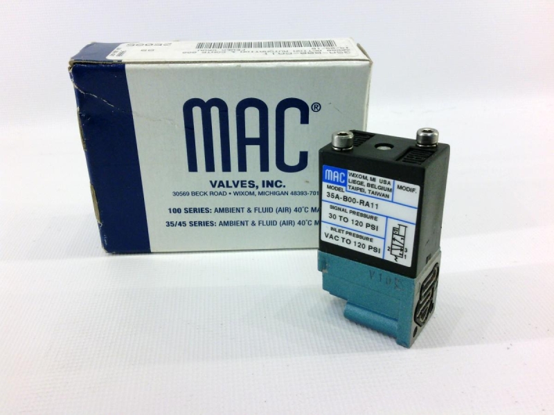 MAC VALVES INC 35A-B00-RA11