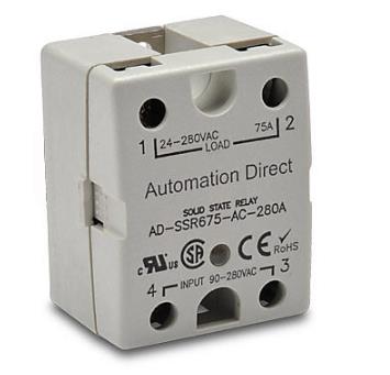 AUTOMATION DIRECT AD-SSR675-AC-280A