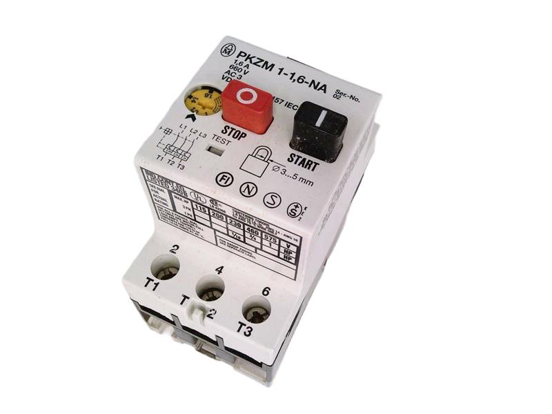 EATON CORPORATION PKZM-1-1,6-NA