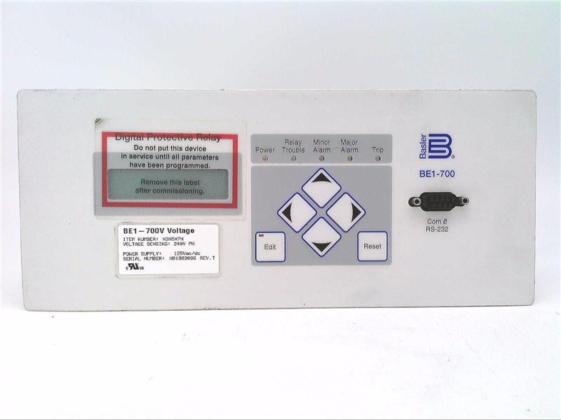 BASLER ELECTRIC BE1-700 N3N5X7N