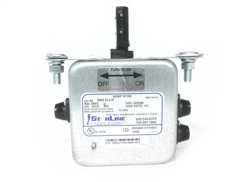 UNIVERSAL ELECTRIC OB60-30-4-3F