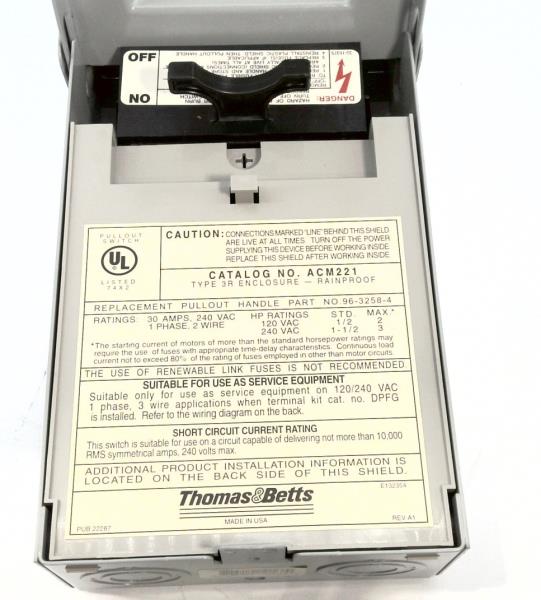 ABB THOMAS & BETTS ACM221