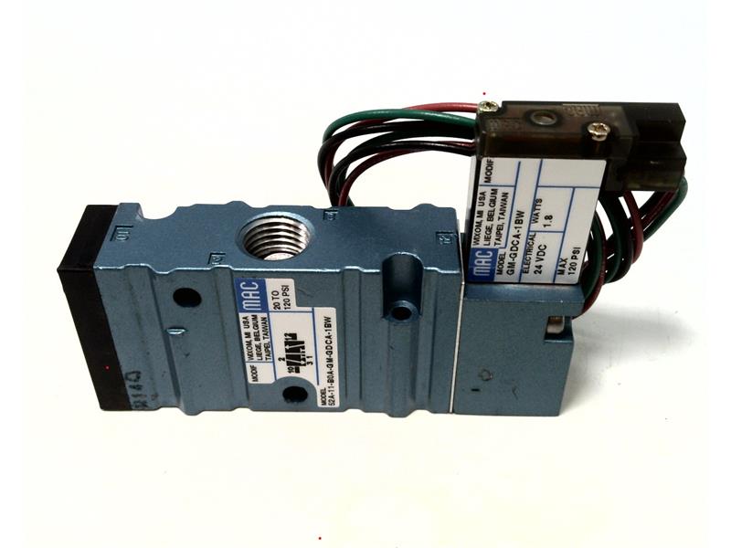 MAC VALVES INC 52A-11-B0A-GM-GDCA-1BW