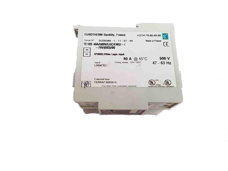 INVENSYS TE10S 40A/500V/LGC/ENG/-/-/99/(603)/00