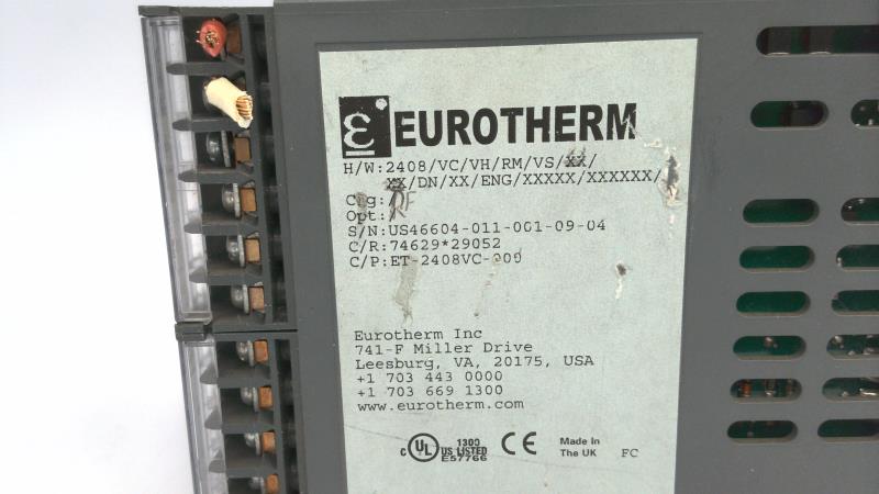 INVENSYS 2408/VC/VH/RM/VS/XX/XX/DN/XX/ENG/XXXXX/XXXXXX