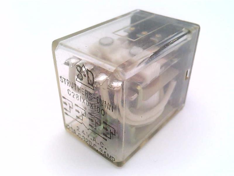 STRUTHERS DUNN RELAYS C281-XDX-100-AC24