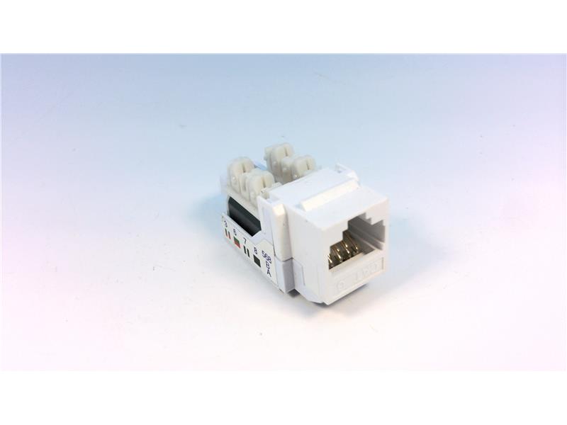 HELLERMANN TYTON RJ45FC6B-W/EACH