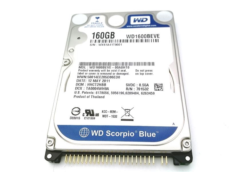 WESTERN DIGITAL WWD1600BEVE