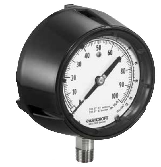 ASHCROFT 45-1188SS-04L-600-MM-H20/INWC