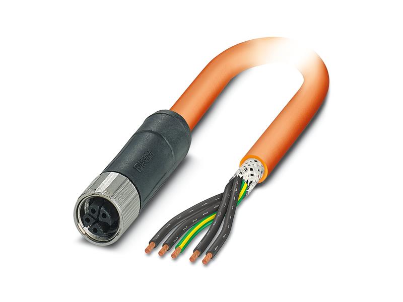 PHOENIX CONTACT SAC-5P-10,0-PUR/M12FSK PE SH