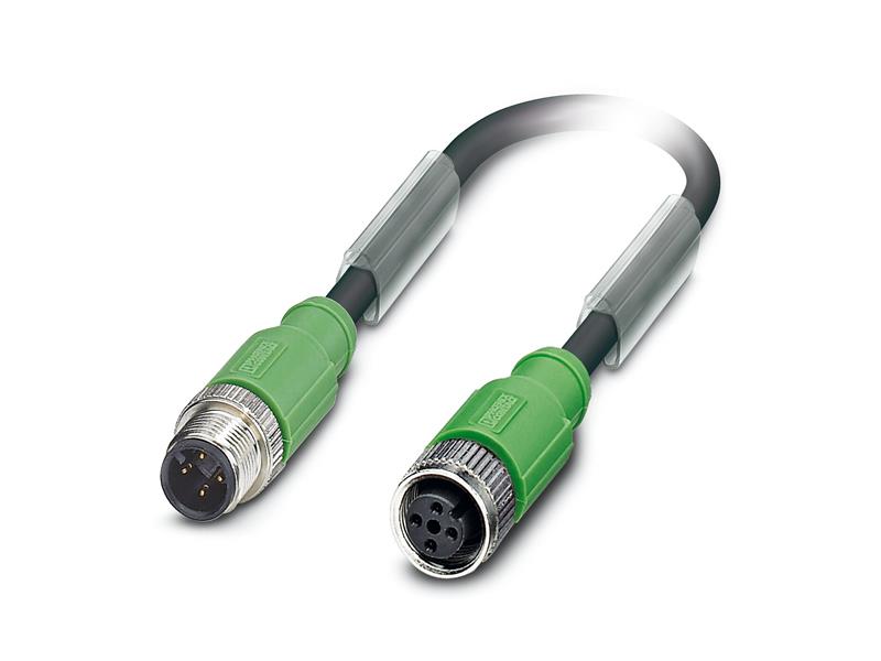 PHOENIX CONTACT SAC-4P-M12MS/ 1,5-PUR/M12FS SH