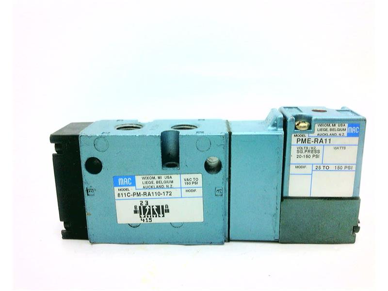 MAC VALVES INC 811C-PM-RA110-172