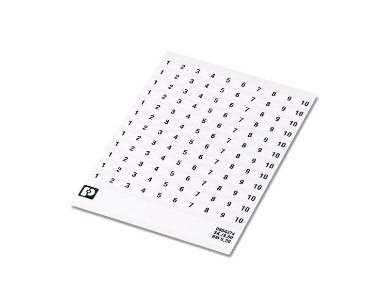 PHOENIX CONTACT SK 6,2/3,8:FORTL.ZAHLEN 61-70