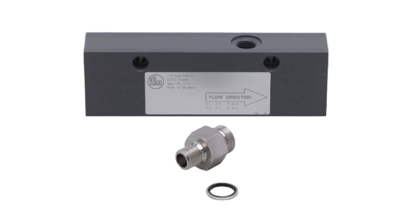 ADAPTBLOCK D16 G1/2 PVC-E40182 by EFECTOR