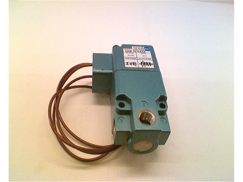 MAC VALVES INC 225B-781CA