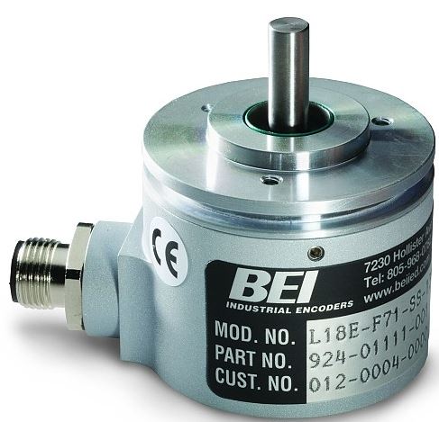 BEI SENSORS H25E-F1-SS-100-A-7406R-SM16-S
