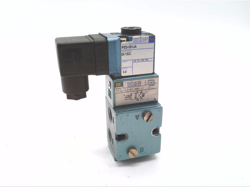 MAC VALVES INC 711C-12-PI-501JJ