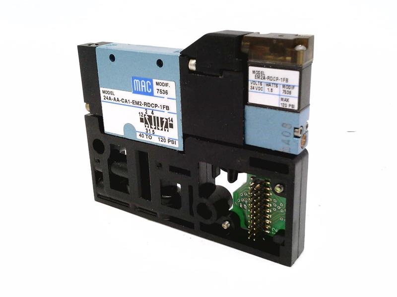 MAC VALVES INC 24A-AA-CA1-EM2-RDCP-1FB=7536