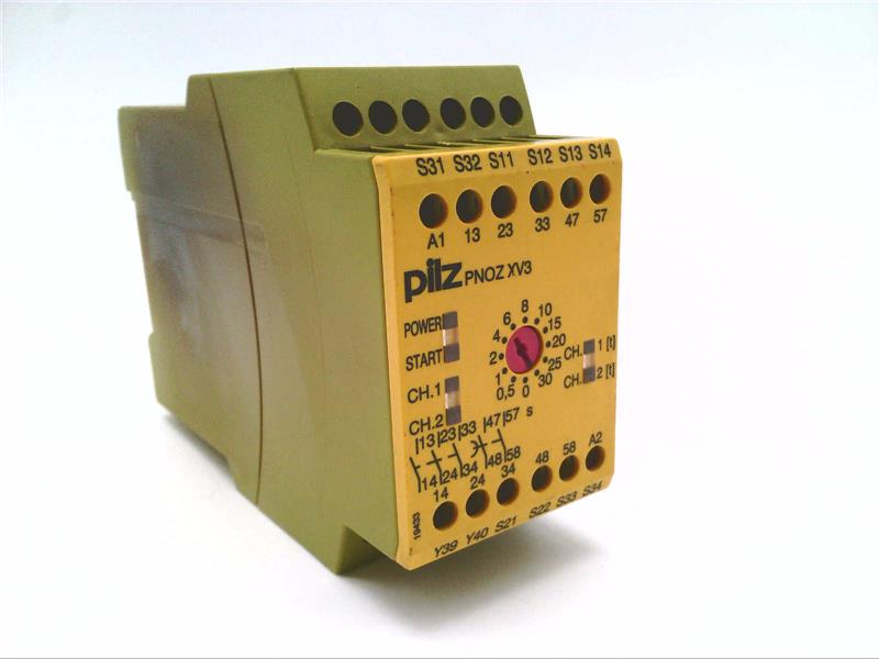 PILZ PNOZ-XV3-30/24VDC-3N/O-2N/O-T
