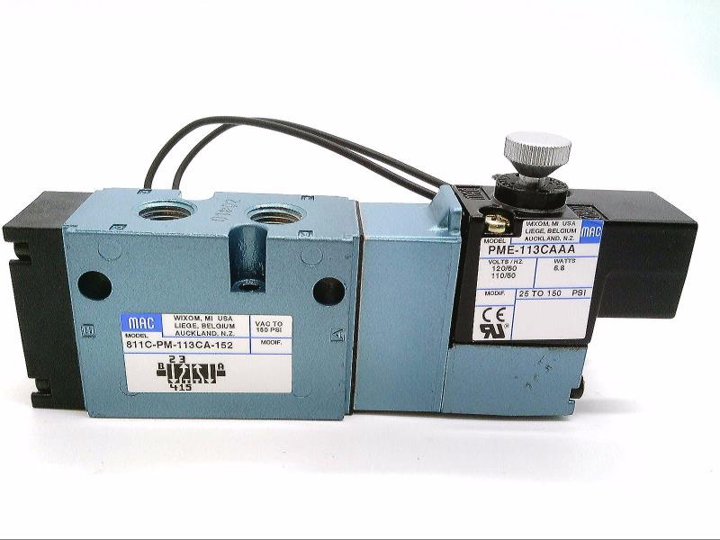 MAC VALVES INC 811C-PM-113BA-122