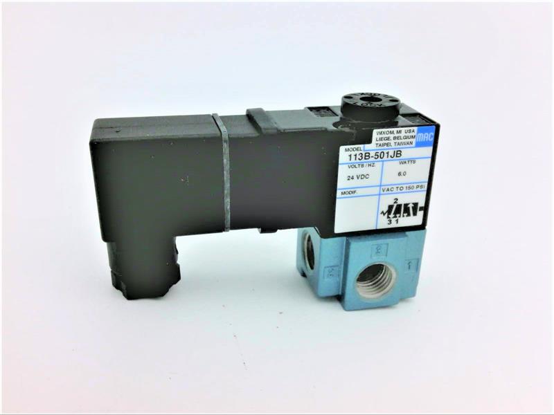 MAC VALVES INC 113B-501JB
