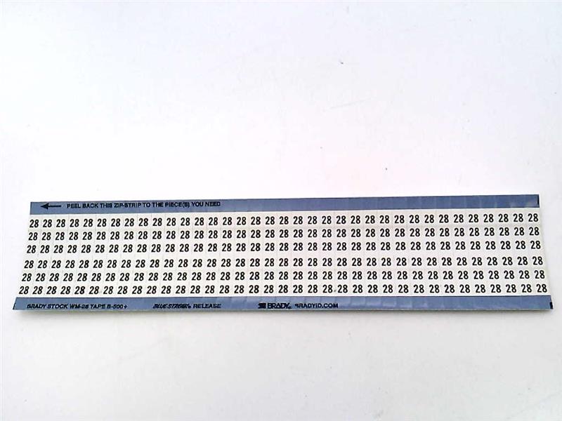 BRADY WM-28-PK-EA