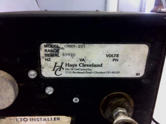 UNICONTROL INC CMRM-251